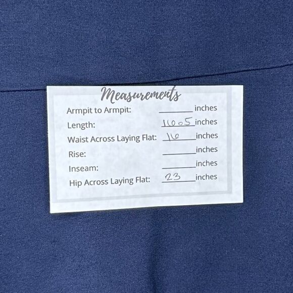 BANANA Republic A Line Blue Skirt 8 #D0911 - Picture 13 of 14